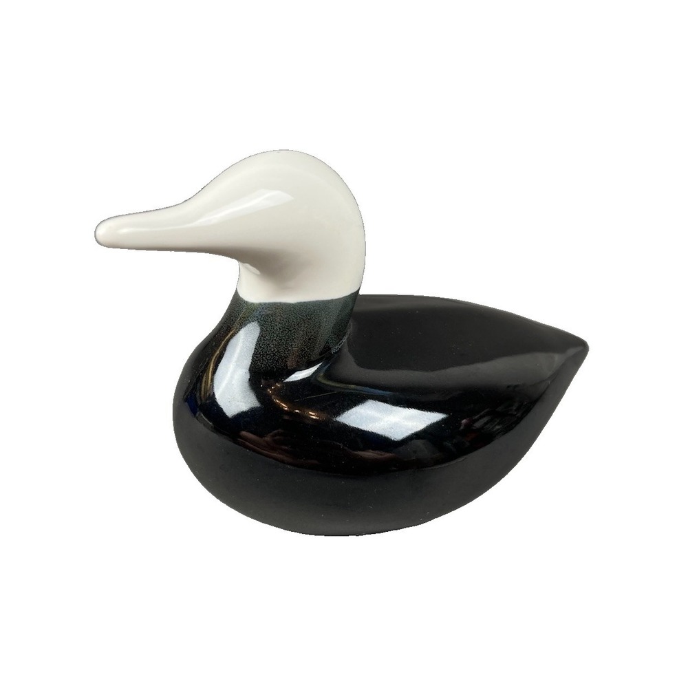 Jussis Keramik  Finland Ceramic Art Duck Bird Figurine